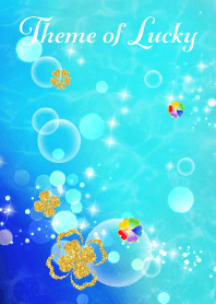 グングン運気が上がるクローバー(Blue Sea)