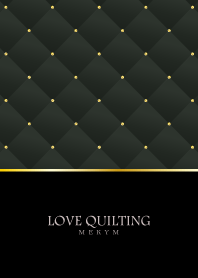 LOVE QUILTING -chic olive black- 5