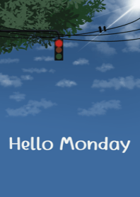 ฮัลโหลเช้าวันจันทร์ ไฟจราจรชิลๆ