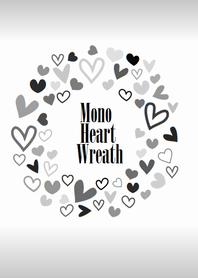 MONO HEART WREATH
