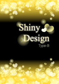 Shiny Design Type-B 黄色＆ハート