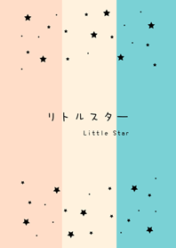 一些小星星 極簡風格(柔和三色)