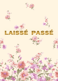 LAISSE PASSE-Floral Lady-