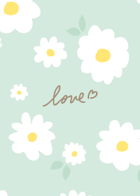 White flower and leaf26 from Japan