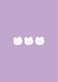 simple rabbit : purple (purple5)