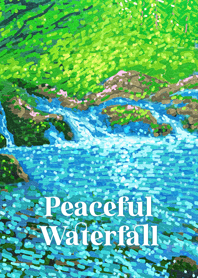 Peaceful Waterfall