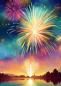 Beautiful Fireworks Theme#891