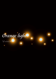 Orange light.