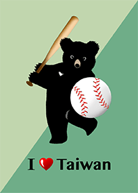 我愛台灣 ❤︎ 黑熊與棒球. 4-1