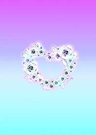 Rose pink light blue