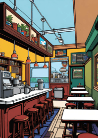 Cozy Coffee shop 38959F
