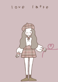 ペア♡シンプル女の子