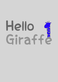 Hello Giraffe gray 7