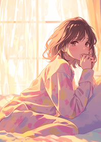 慵懶剛睡醒の女友❤️