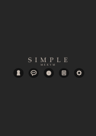 MATTE-BLACK CIRCLE ICON 16