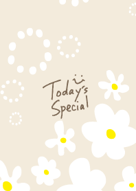 A white flower is pretty Beige2 Japan