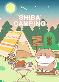 Misty Cat-Shiba Inu/Camping/Gradient5