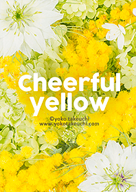 Cheerful yellow
