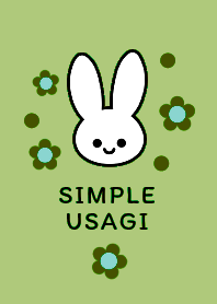 SIMPLE USAGI -FLOWER- THEME 131