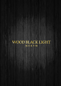 WOOD BLACK THEME -GOLD-