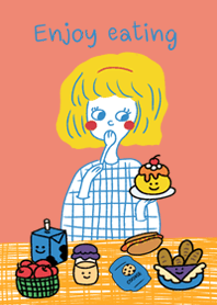 Enjoy eating.