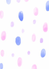 Watercolor texture of drops
