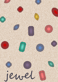 Jewels01 + beige [os]