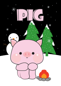 Pig Pig Winter Season Theme