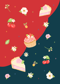 Sweetie Picnic | Deep Teal & Red