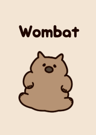 Cute wombat.