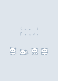 Small Panda /pale blue gray