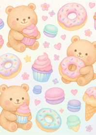 Sweet Bear Pastel Treats