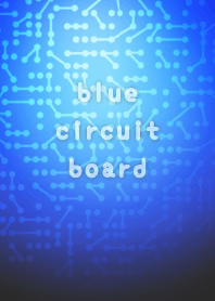 blue circuit board