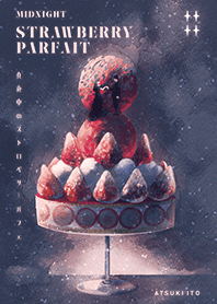 Midnight Strawberry Parfait