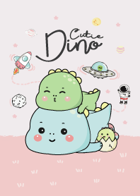 Dino Cutie. (PINK)