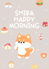 Shiba Happy Morning (beige)