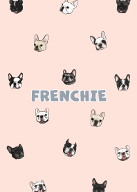 frenchie1. / peach pink