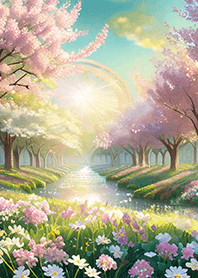 Beautiful real scenery(Spring-732)