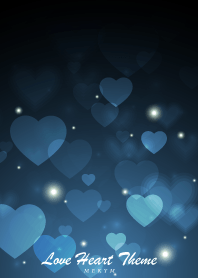 Love Heart Theme -STEEL BLUE-