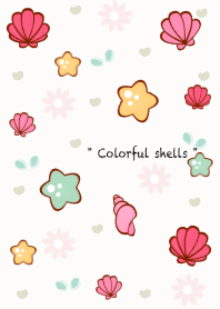 Colorful shells 10
