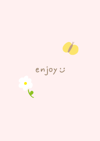 White flower and butterfly29 from Japan