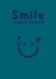 Smile & Tulip Blue -conar