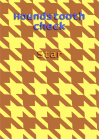 Houndstooth check<Star>