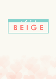Love on Beige