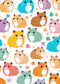 Banyak sekali hamster! 93