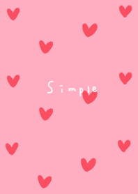 A pink-on-pink heart pattern.