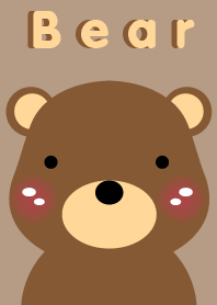 Simple Brown Bear theme v.1