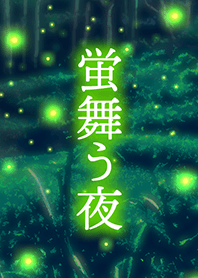 Fireflies dancing in the night 1
