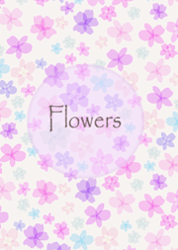 Colorful and happy flower pattern11.