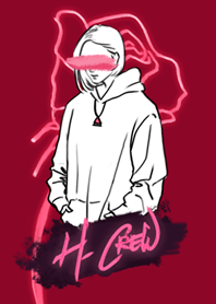H-Crew #6 Neon Pink